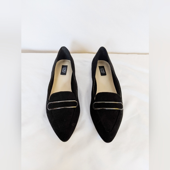 Jones New York Pointy Black Career Loafers